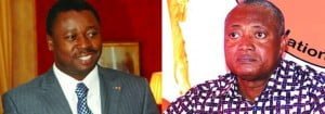 Faure Gnassingbé le chef de file de l'opposition togolaise, Jean-Pierre Fabre