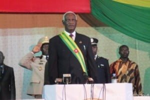 Dama Dramani, président de l'Assemblée Nationale togolaise